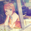 cerusee: a white redheaded girl in a classroom sitting by the window chewing on a pencil and looking bored (im so bored, mai, my face, my heart, myself)