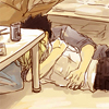eijentu: (domestic making out)