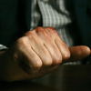 jumpthegun: (angry | bloody knuckles)