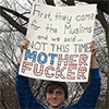 hederahelix: Sign from the 2017 Women's March: "First they came for the Muslims, and we said not this time mother fuckers." (muslims)