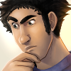 poorlycopingstrategist: art by <user name=skreebat> (deliberating)