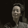 ashenmote: Animated: Japanese lady smiles charmingly, then turns away (Z Aunt O-Ume)