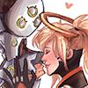 cadeuces: art by <user name="zeearts" site="tumblr.com"> (alone、until I get home)