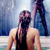 meredith44: LotS Cara's naked back as she heads toward Triana in the pool (LotS Cara back pool)