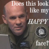 fullygoldy: Caldwell's Un-happy face (Happy Face)