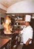 fullygoldy: Chef Flambe at Stove (Kitchen Fire)