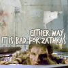all_strange_wonders: The phrase "Either way, it is bad for Zathras" are superimposed over a picture of the character Zathras from Babylon 5. (bad for zathras)