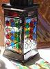 lanterne_rouee: sunlight streaming through stained glass lantern (sunlight lantern)