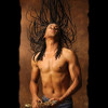 djbluejay: Man with dreds holding saxophone (Default)