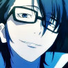 monkeyblue: (A Smile. Sort of.)
