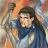 utulien_aure: holding onto his banner (Forty)