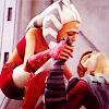 shadadukal: (SW : Ahsoka & wounded Anakin)