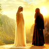 shadadukal: (LOTR : Galadriel & Gandalf Rivendell)