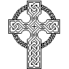 yrieithydd: Celtic cross with circle and knotwork pattern (Cross)