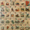 yrieithydd: Classic Welsh alphabet poster. A B C Ch D Dd E F FF G Ng H I L LL M N O P Ph R Rh S T Th U W Y (Wyddor)