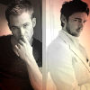 darkseraphina: (chris and karl contrast)