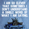 parcequelle: ([misc] ravenclaw + wilde quote)