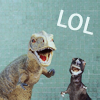 fififolle: LOL - dinosaurs