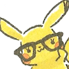 sazandorable: Pikachu wearing large glasses (pika nerd)