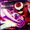 maverickz3r0: blues.exe with a muramasa sword, text blade of destiny (Muramasa)