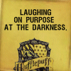 kelincihutan: (hufflepuff laughing)