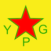 frandroid: YPG logo, Syrian Kurdish defense forces (rojava)