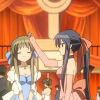 nojohnyouare: Lightly bopping Sayuri. (what i thought and what i said)
