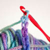 mmouse15: Crochet hook chaining yarn (Crochet chain)