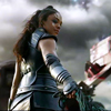 monanotlisa: THOR Valkyrie sideways, looking down at the frame, determined (valkyrie - thor)