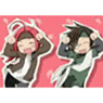 red_squared: Dancing Gojyo and Hakkai (Saiyuki -- caramelldansen (585))