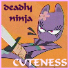 amedia: (deadly ninja cuteness)