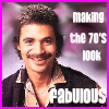 amedia: Photo of Ron Glass in pointy-collared shirt. Caption: Making the 70's look FABULOUS. (Ron Glass 1970's)