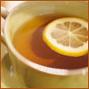 grundyscribbling: mug of tea with lemon (food - tea with lemon)