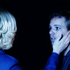 goodbyebird: Bates Motel: Norma touches Dylan's face, Dylan looks like he's seeing God. (Bates Motel more hugs for Dylan 2k17)