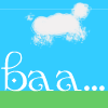 vampwillow: clouds like sheep (baa)