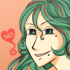 phantomdoodler: Makishima Yusuke in a retro 80s shojo manga style (Default)