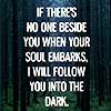 amberdrake: (if there's no one beside you)