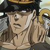 fivefingerdeathpunch: Jotaro rubbing the back of his neck on the side with his birthmark (I really have no idea)