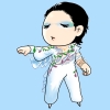 mosca: fanart of Johnny Weir (korean fanart johnny has no nose)