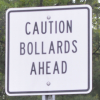 batwrangler: Caution Bollards Ahead (See. Want. Take. Have. Credit to batwrangler.) (Bollards)