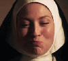 whoisalicewhite: (Nun with food)