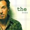 machka: picture of Bruce Springsteen captioned "the boss" (Teh Boss (lostintheflood5))