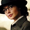 muccamukk: Close up Diana Prince, in hat and glasses. (WW: Disguise)