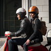 tamaraaeknight: Hooten and Lady Alex riding a scooter in Italy from the series Hooten and The Lady (Hooten and Lady Alex)