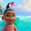 yourlibrarian: Toddler Moana has a flower in her hair (OTH-MoanaFlower-dolewhip.png)