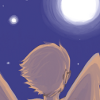 featheryasshole: (the moon and the stars)
