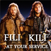 tarotgal: (Hobbit-Fili & Kili at your service)