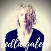 florianschild: a portrait of tedla with the text "tedla galele" in calligraphy at the bottom (tedla galele portrait)
