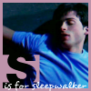 runpunkrun: clark kent taking a nap in the road, text: S is for Sleepwalker (s is for sleepwalker)