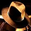 grundyscribbling: indiana jones fedora and whip (indy - fedora & whip)